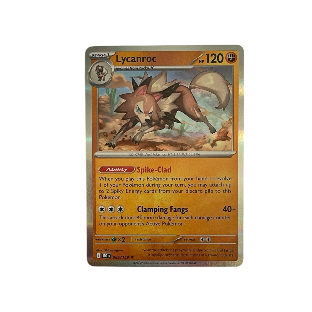 Pokemon Lycanroc HP 120 085/159